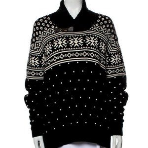 Hanna Andersson Fair Isle Turtleneck Sweater